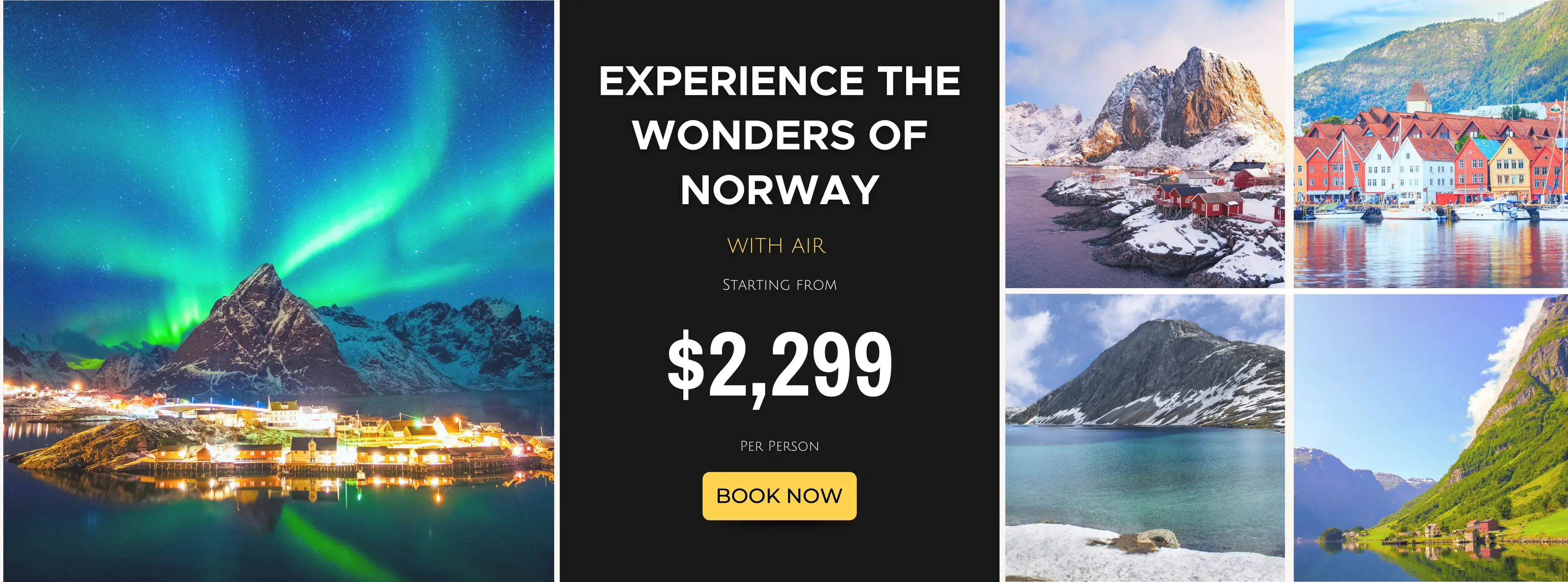 Experience The Wonders of Norway W/Air