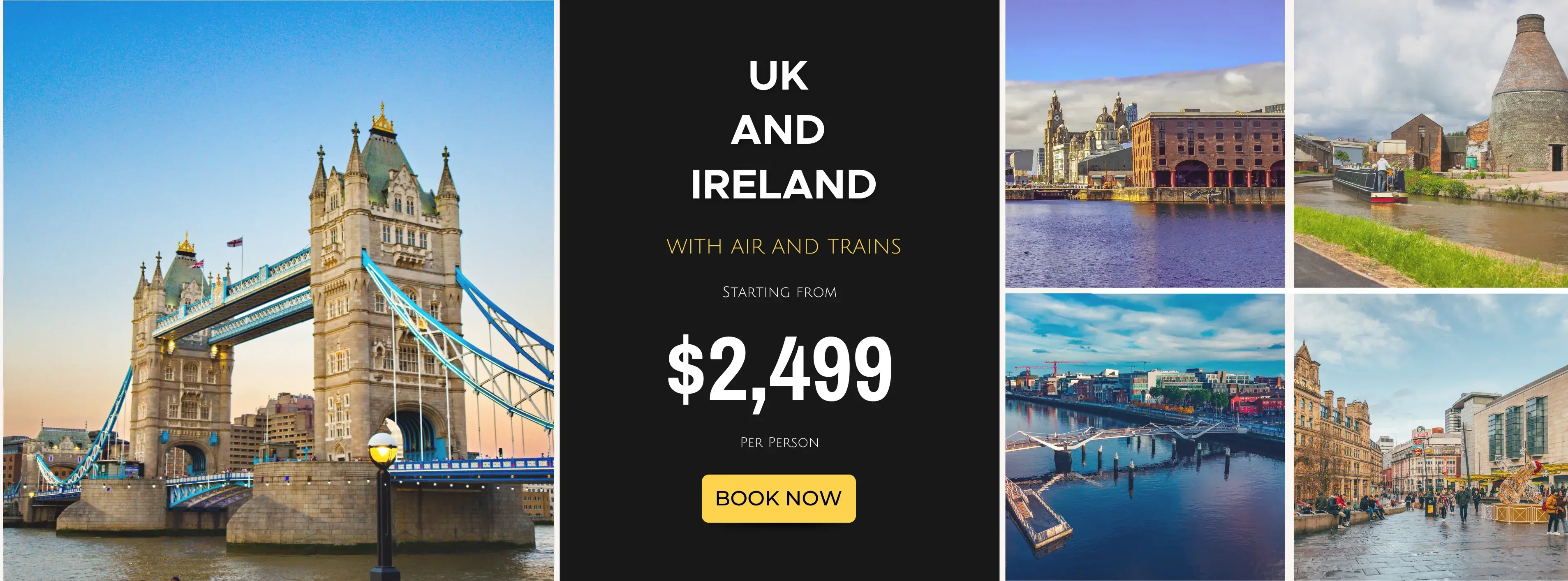 UK and Ireland W/Air and Trains