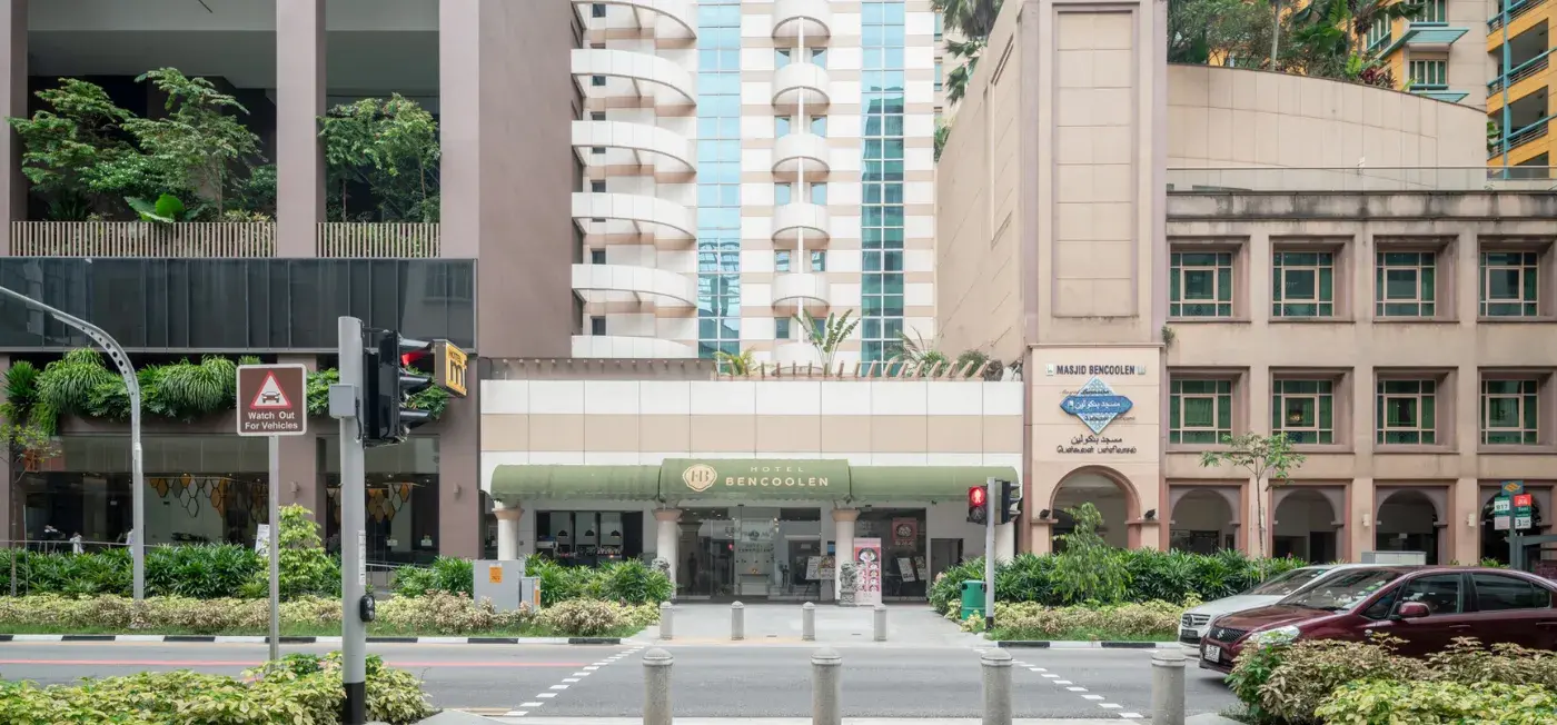 Hotel Bencoolen view of Hong Kon
