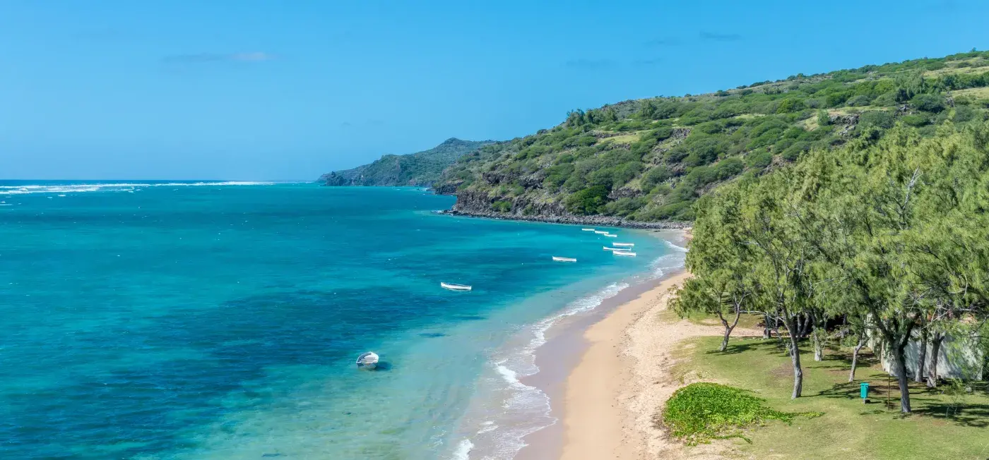 scenic view of Bel Ombre, Mauritius