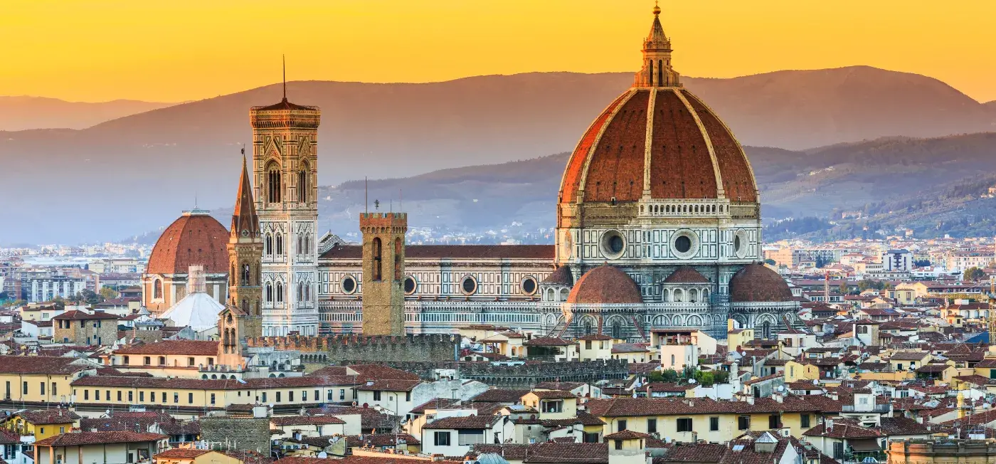 Basilica di Santa Maria del Fiore view of Florence