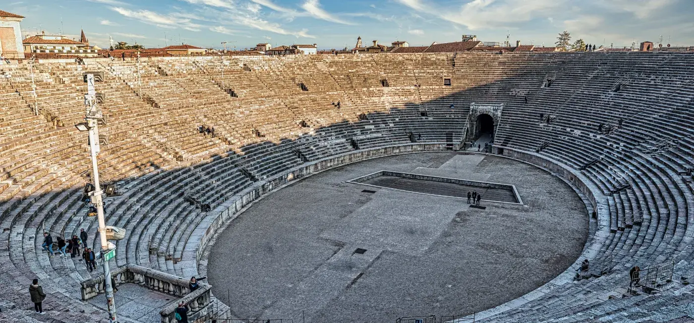 Arena di Verona view of Venice, Italy