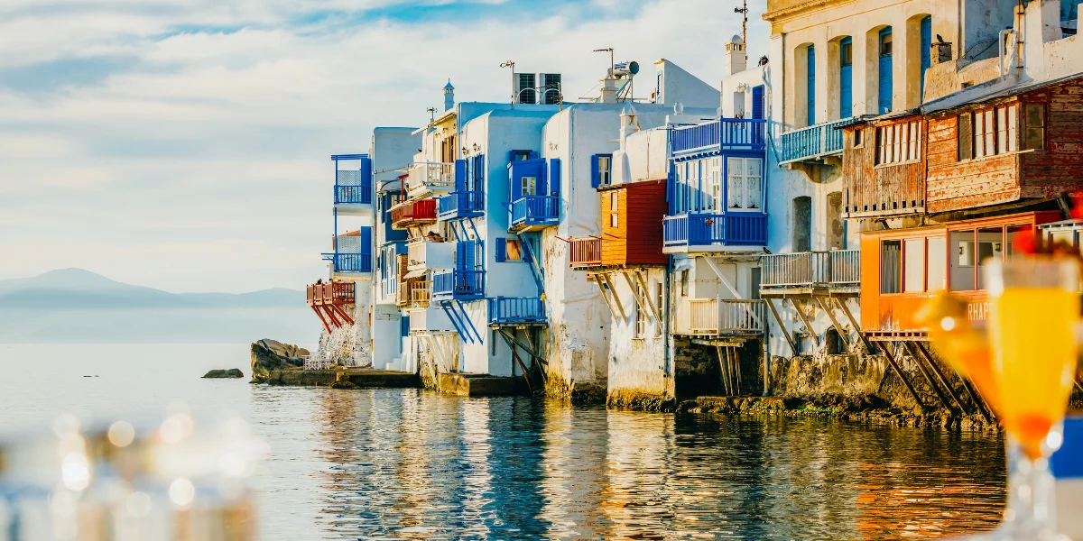 Little Venice View of Athens, Greece