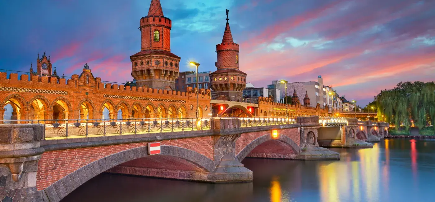 double-deck bridge View of Berlin, Prague, Budapest
