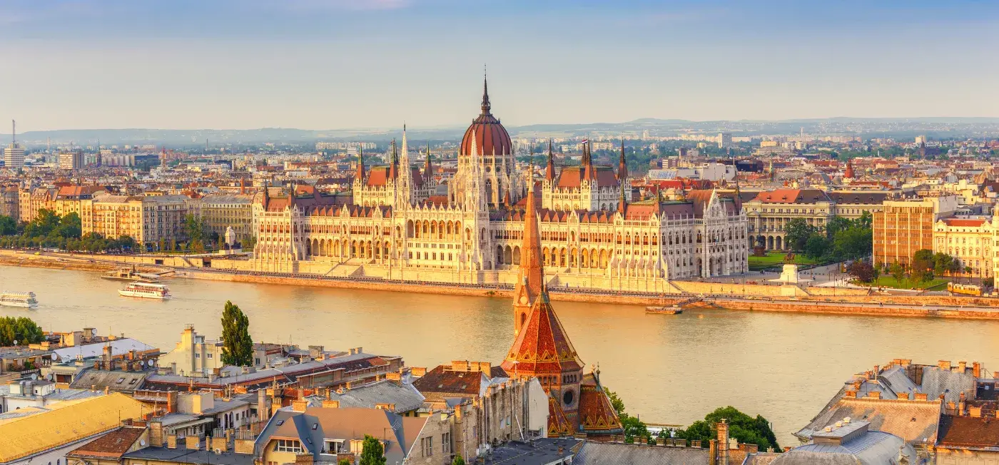 Hungarian Parliament Building View of Berlin, Prague, Budapest