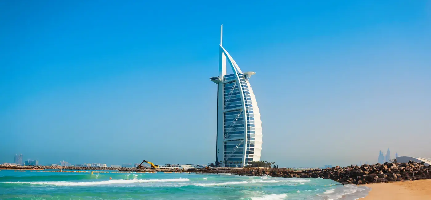 Burj Al Arab View of Dubai, United Arab Emirates
