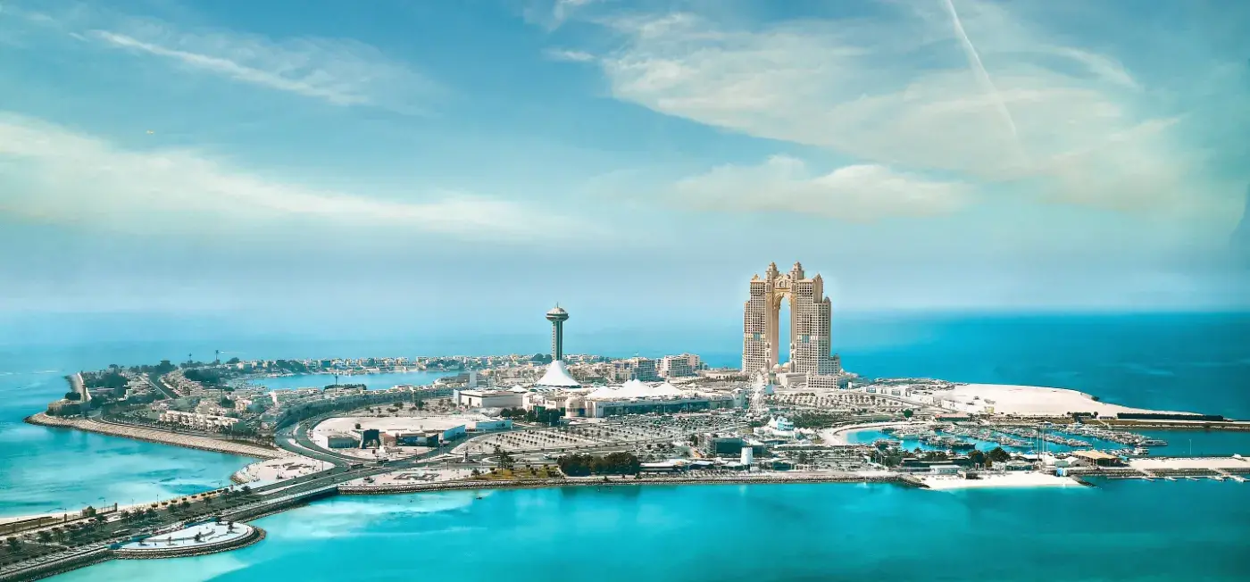 capital of the United Arab View of Dubai, United Arab Emirates