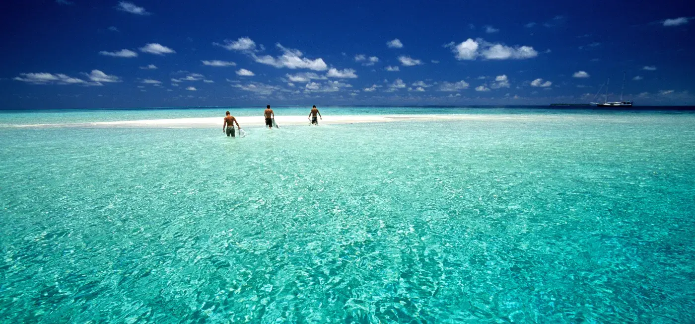 Atoll in the Maldives View of North Male, Maldives