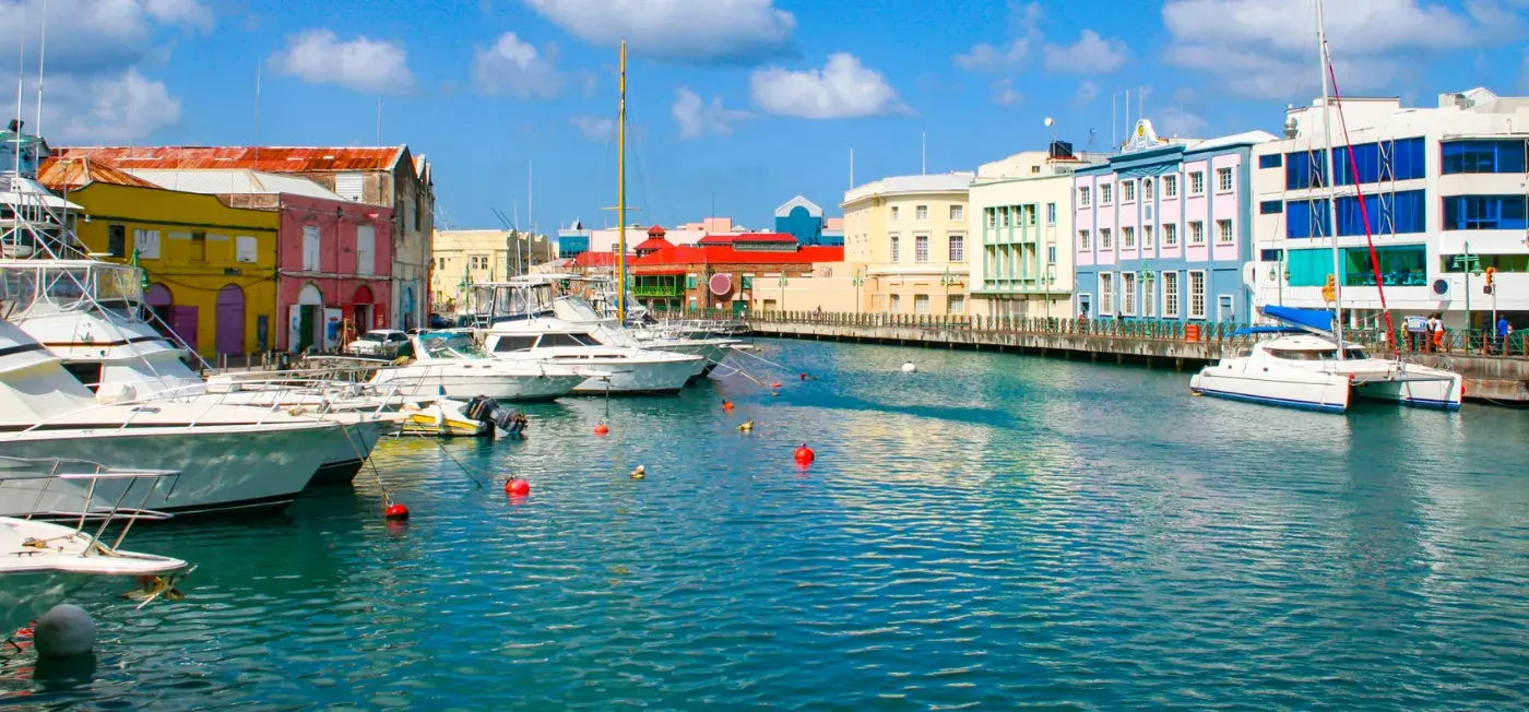 Careenage View of Barbados, Caribbean