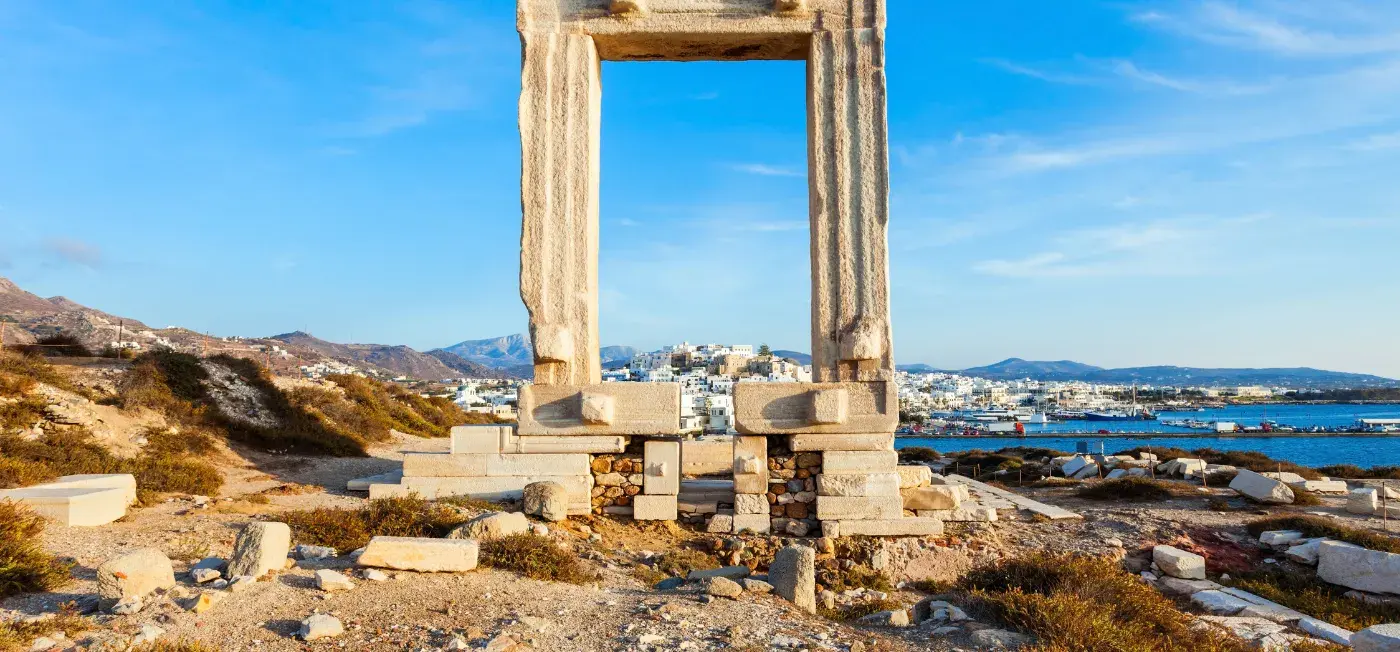 Temple of Apollo View of Dubrovnik, Croatia