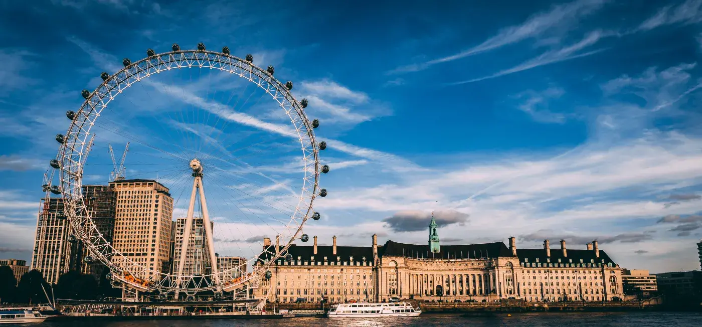 London Eye view of London, United Kingdom