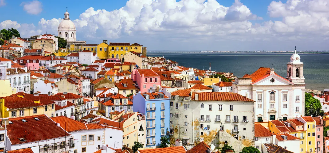 Alfama view of Madeira, Portugal