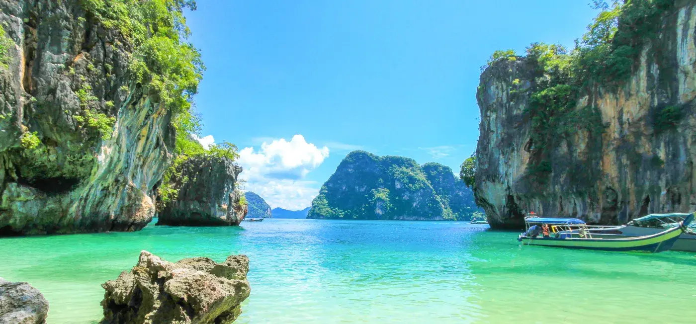 Phi Phi Islands view of Bangkok, Thailand