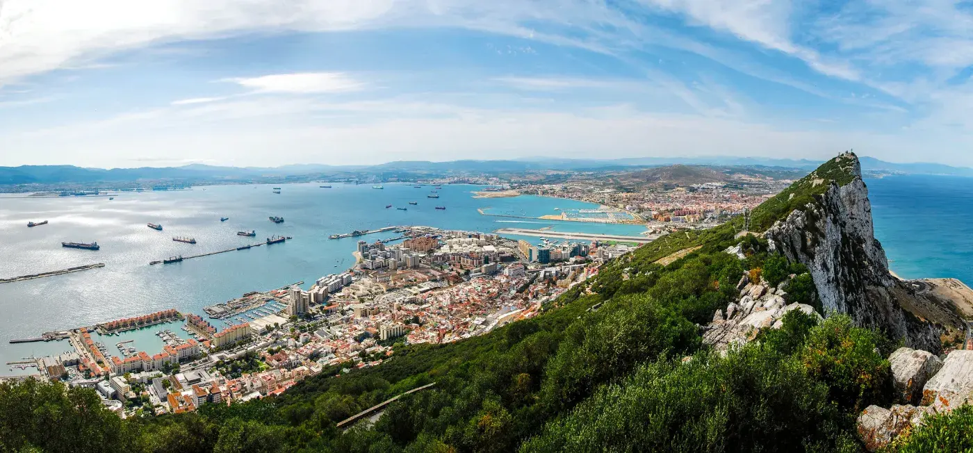 Gibraltar Cable Car View of London, United Kingdom