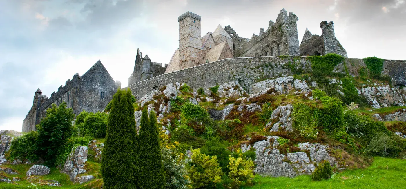 Rock of Cashel view of Galway, Ireland