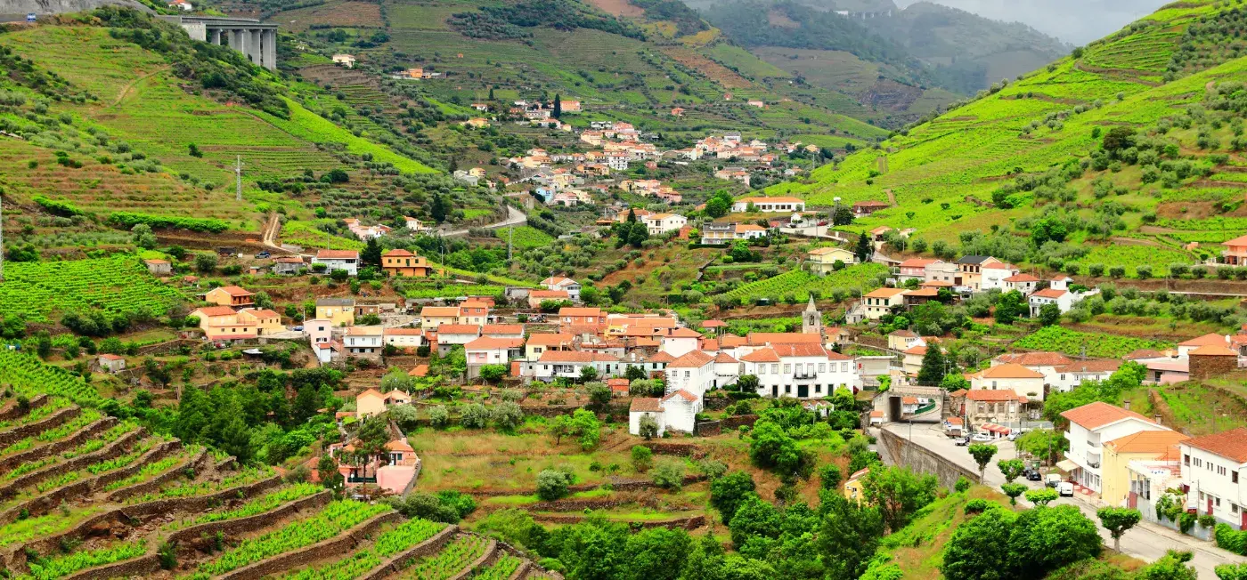 view of Peso da Régua, Portugal