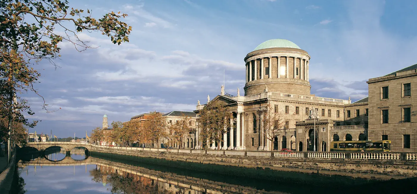 Four Courts view of London