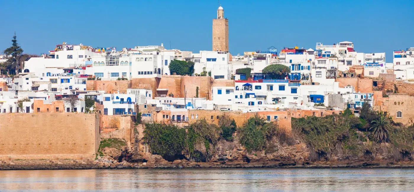 Hassan Tower view of Tangier