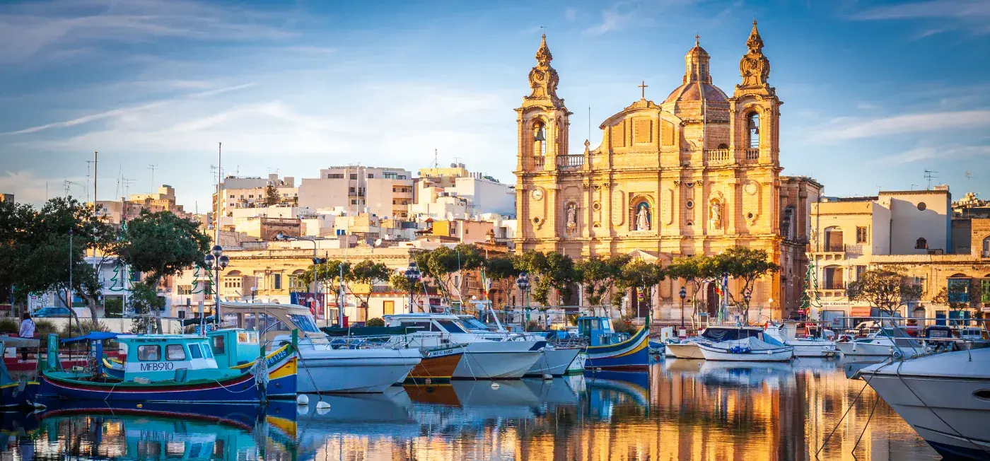 Waters off Cabo view of Malta