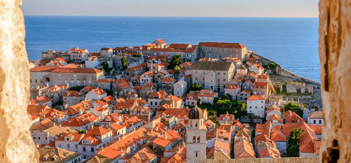 Venice of the North view of Rome, Dubrovnik
