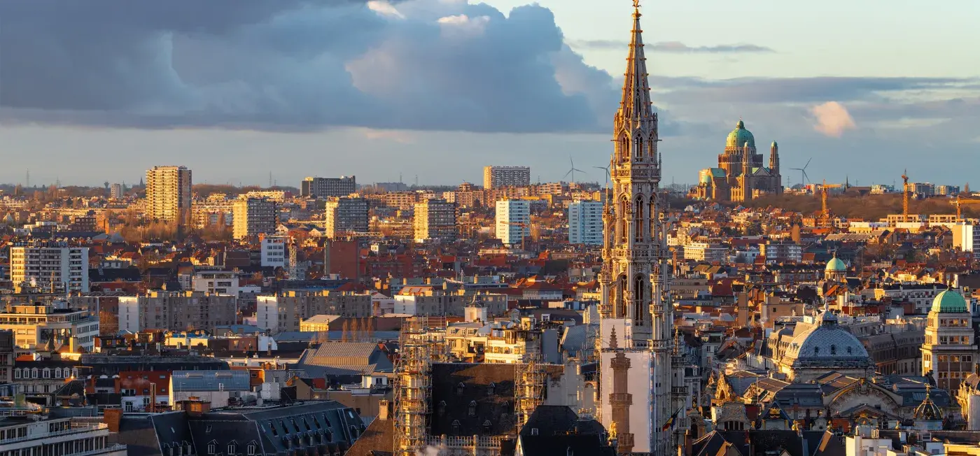 Brussels view of Dublin