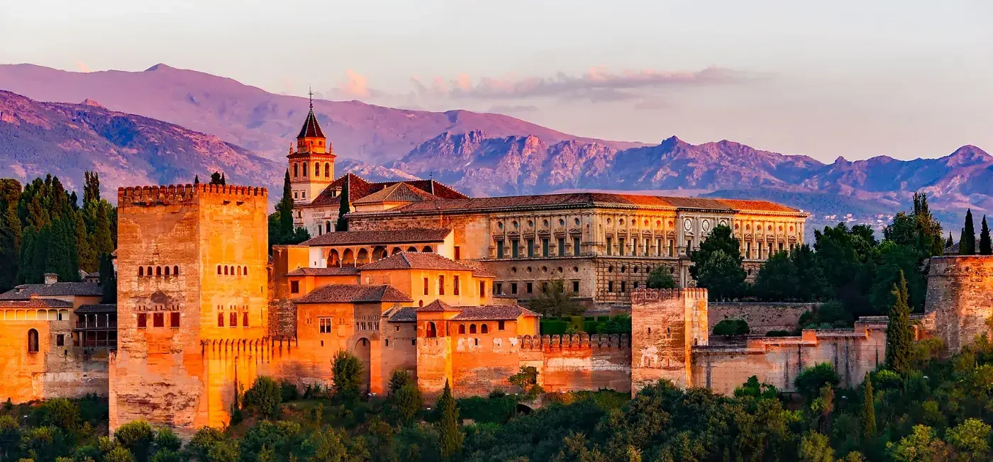 Generalife view of Madrid, Spain