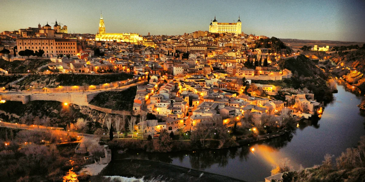 Toledo View of Barcelona, Spain
