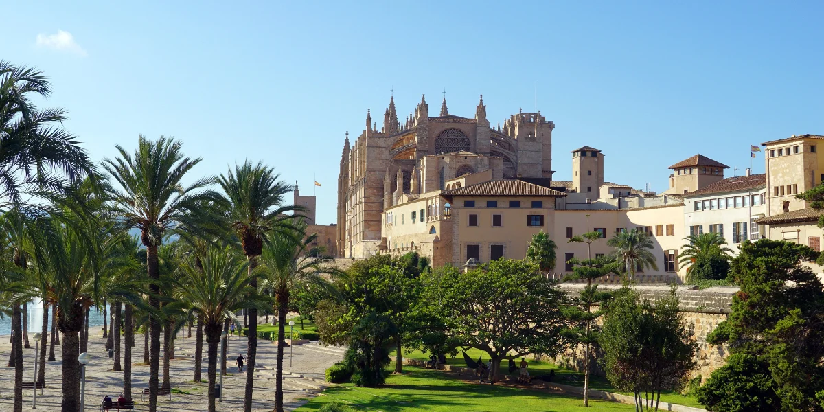 Santa María de Mallorca View of Barcelona, Spain
