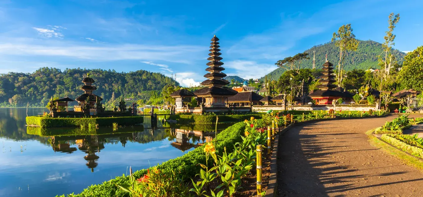 Tanah Lot view of Ubud, Indonesia