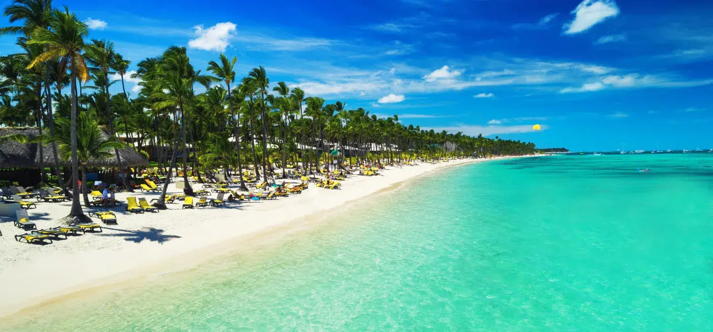Bavaro Beach view of Punta Cana, Dominican Republic