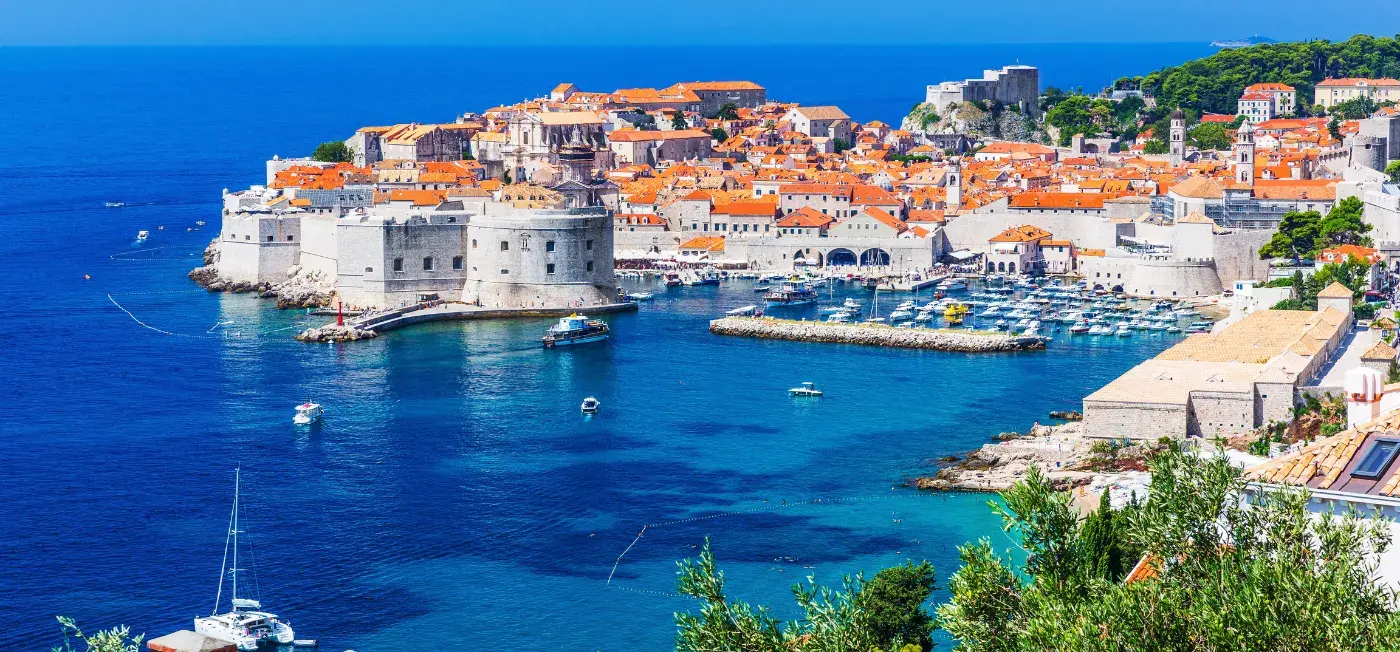 Pearl of the Adriatic view of Split, Croatia